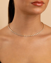 Load image into Gallery viewer, Madeline Baguette Tennis Necklace
