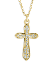 Load image into Gallery viewer, Pave CZ Cross Pendant
