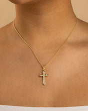 Load image into Gallery viewer, Pave CZ Cross Pendant
