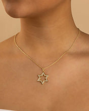 Load image into Gallery viewer, Pave CZ Star of David Pendant

