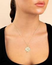Load image into Gallery viewer, Pave CZ Shamrock Pendant
