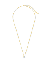 Load image into Gallery viewer, Sterling Silver Asscher Prong Set Pendant
