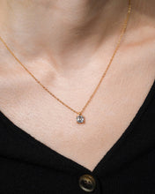 Load image into Gallery viewer, Sterling Silver Asscher Prong Set Pendant
