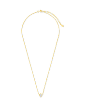 Load image into Gallery viewer, Sterling Silver Pear Bezel Set Pendant
