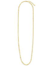 Load image into Gallery viewer, Round Disk Long Chain Necklace
