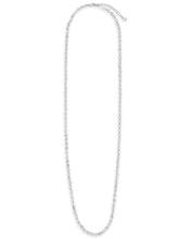 Load image into Gallery viewer, Round Disk Long Chain Necklace

