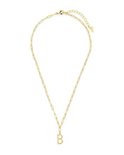 Load image into Gallery viewer, Braided Initial Pendant Necklace
