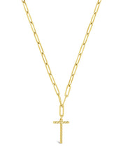 Load image into Gallery viewer, Braided Initial Pendant Necklace
