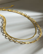 Load image into Gallery viewer, Brinley Layered Chain Necklace
