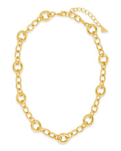 Load image into Gallery viewer, Carter Round Statement Link Necklace
