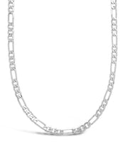 Load image into Gallery viewer, Sterling Silver Figaro Chain Necklace
