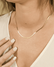 Load image into Gallery viewer, Sterling Silver Herringbone Chain

