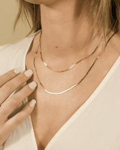 Load image into Gallery viewer, Sterling Silver Herringbone Chain
