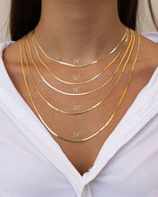 Load image into Gallery viewer, Sterling Silver Herringbone Chain
