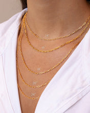 Load image into Gallery viewer, Sterling Silver Paperclip Chain Necklace
