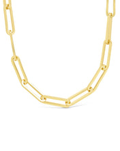 Load image into Gallery viewer, Sterling Silver Paperclip Chain Necklace
