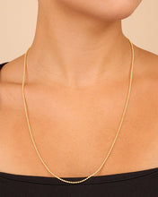 Load image into Gallery viewer, Sterling Silver Basia Dainty Beaded Chain Necklace
