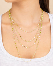 Load image into Gallery viewer, Sterling Silver Estela Confetti Chain Necklace
