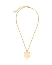 Load image into Gallery viewer, Rita Polished Heart Statement Necklace
