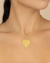 Load image into Gallery viewer, Rita Polished Heart Statement Necklace
