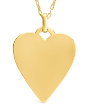 Load image into Gallery viewer, Rita Polished Heart Statement Necklace
