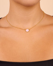 Load image into Gallery viewer, Rose Petal Pendant Necklace
