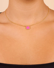 Load image into Gallery viewer, Rose Petal Pendant Necklace
