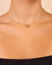 Load image into Gallery viewer, Rose Petal Pendant Necklace
