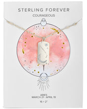 Load image into Gallery viewer, CZ Constellation Dog Tag Pendant Necklace
