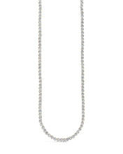 Load image into Gallery viewer, Helene Bezel CZ Tennis Necklace

