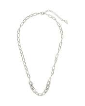 Load image into Gallery viewer, Samar CZ-Encrusted Chain Link Necklace
