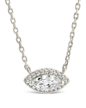 Load image into Gallery viewer, Jamie CZ Evil Eye Pendant Necklace
