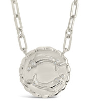 Load image into Gallery viewer, Bold CZ Zodiac Link Pendant Necklace
