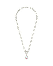 Load image into Gallery viewer, Tay Moonstone Charm &amp; Chain Necklace
