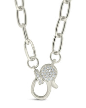Load image into Gallery viewer, Tay Moonstone Charm &amp; Chain Necklace
