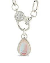 Load image into Gallery viewer, Tay Moonstone Charm &amp; Chain Necklace
