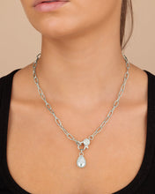 Load image into Gallery viewer, Tay Moonstone Charm &amp; Chain Necklace
