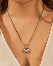 Load image into Gallery viewer, Zora CZ Dome Pendant Necklace
