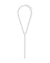 Load image into Gallery viewer, Tasha CZ Stationed Heart Lariat Necklace

