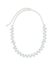 Load image into Gallery viewer, Carson Adjustable CZ Tennis Bolo Necklace
