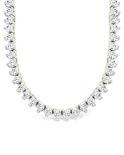 Load image into Gallery viewer, Perdita Brilliant Cut CZ Necklace
