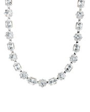 Load image into Gallery viewer, Kite Cut Tennis Necklace
