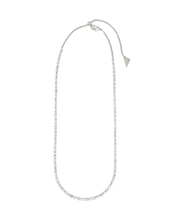 Load image into Gallery viewer, Elongated Hexagon Cut Tennis Necklace
