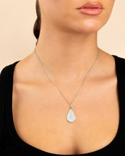 Load image into Gallery viewer, Pave CZ Tear Drop Pendant
