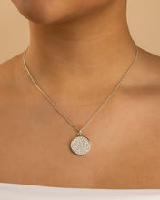 Load image into Gallery viewer, Pave CZ Circle Pendant
