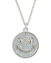 Load image into Gallery viewer, Pave CZ Positivity Pendant
