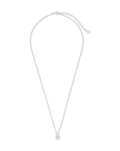 Load image into Gallery viewer, Sterling Silver Asscher Prong Set Pendant
