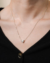 Load image into Gallery viewer, Sterling Silver Heart Bezel Set Pendant
