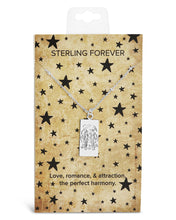 Load image into Gallery viewer, The Lovers Tarot Card Necklace

