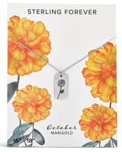 Load image into Gallery viewer, Birth Flower Pendant
